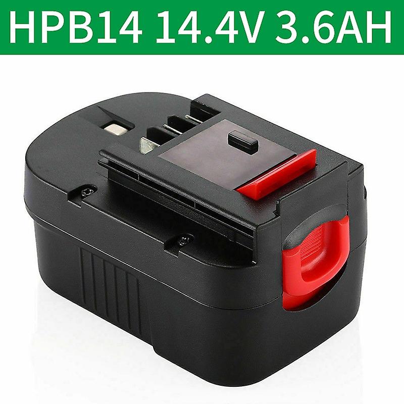 Κατάλληλο για μπαταρία νικελίου Black & Decker 14.4V BLACK &; DECKER A14F HPB14 14.4V 3.6AH