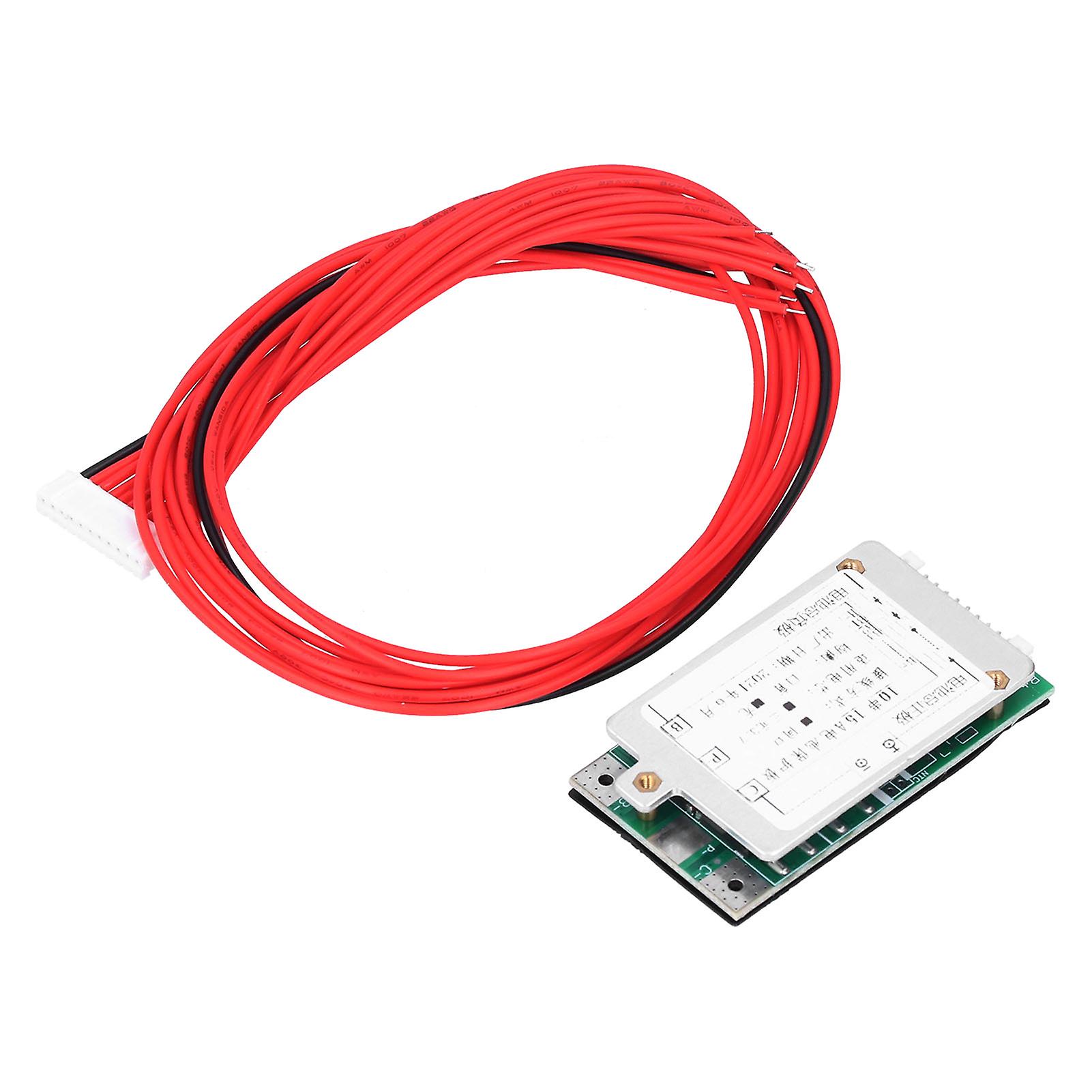 BMS PCB Protection Board for Li Ion Battery Cell Pack Power Supply 10S 15A 36V Without nce