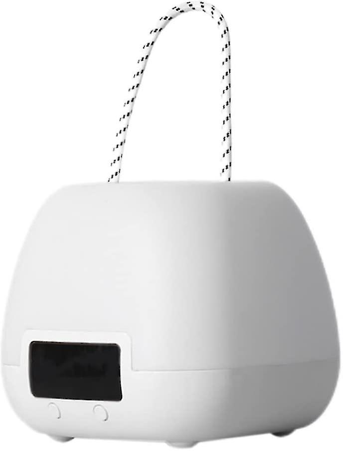 Bedside lamp led night light children's night light remote control color change with clock display s