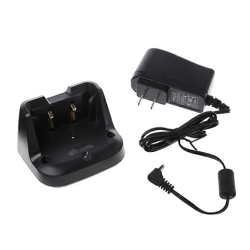 US/EU Plug Battery Charger Fast Charging Base for YAESU FT-70D Walkie Talkie