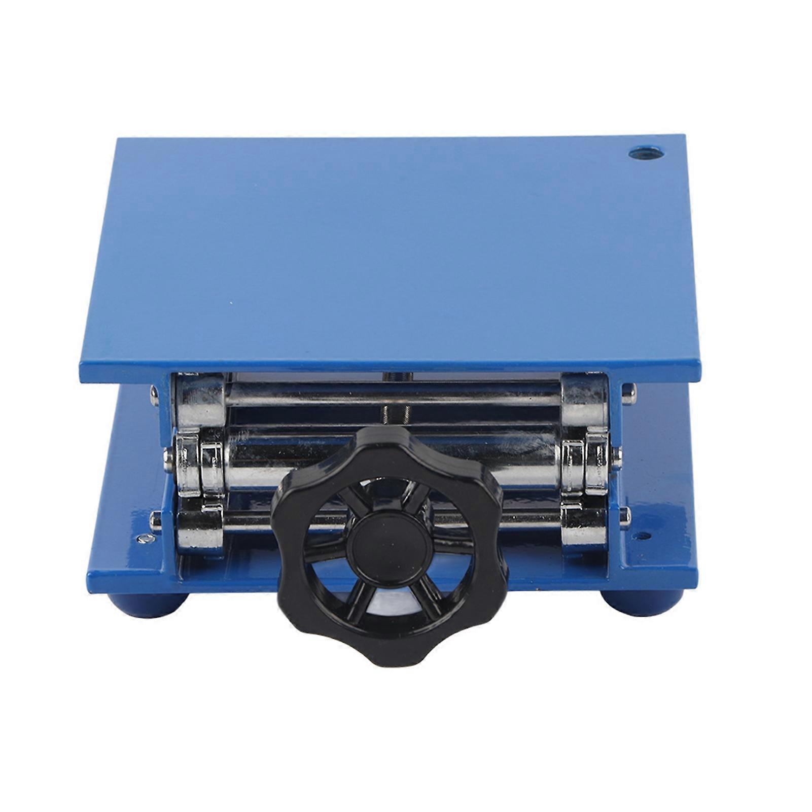 Plateforme élévatrice de laboratoire en oxyde d'aluminium, support à ciseaux, 150 x 150 x 250 mm