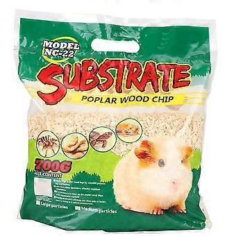 Reptile Small Pets Poplar Wood Chip WoodWool Safety Pad Mat Material Pet Supply(Medium size particles )
