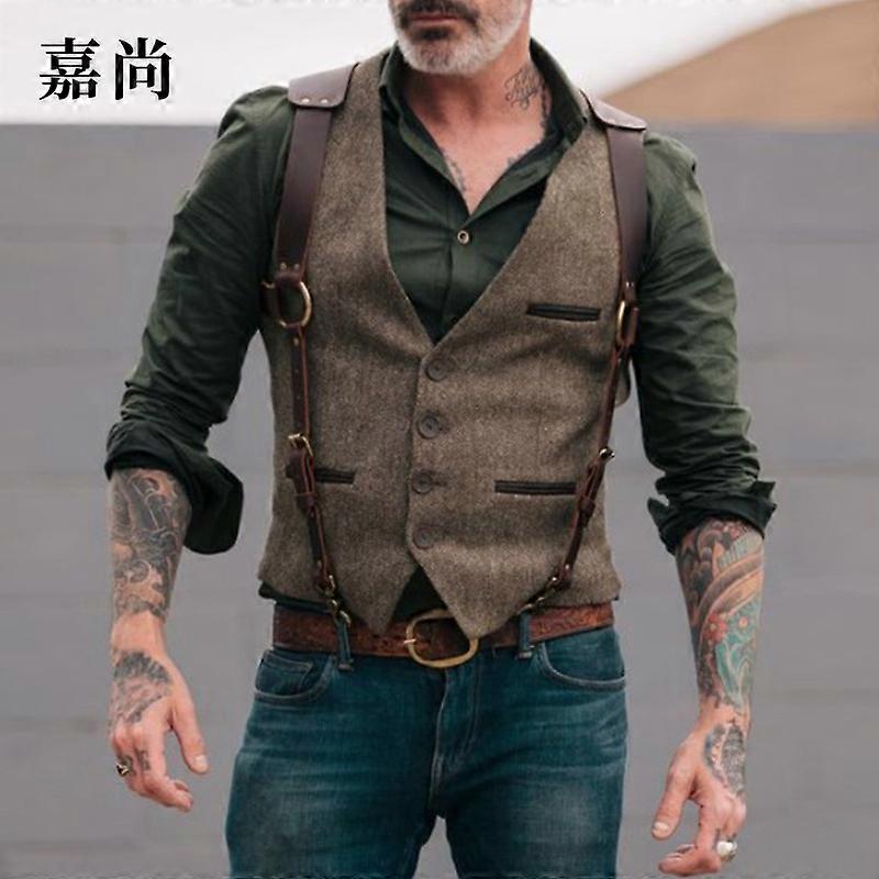 Elegant Men's Suit Vest