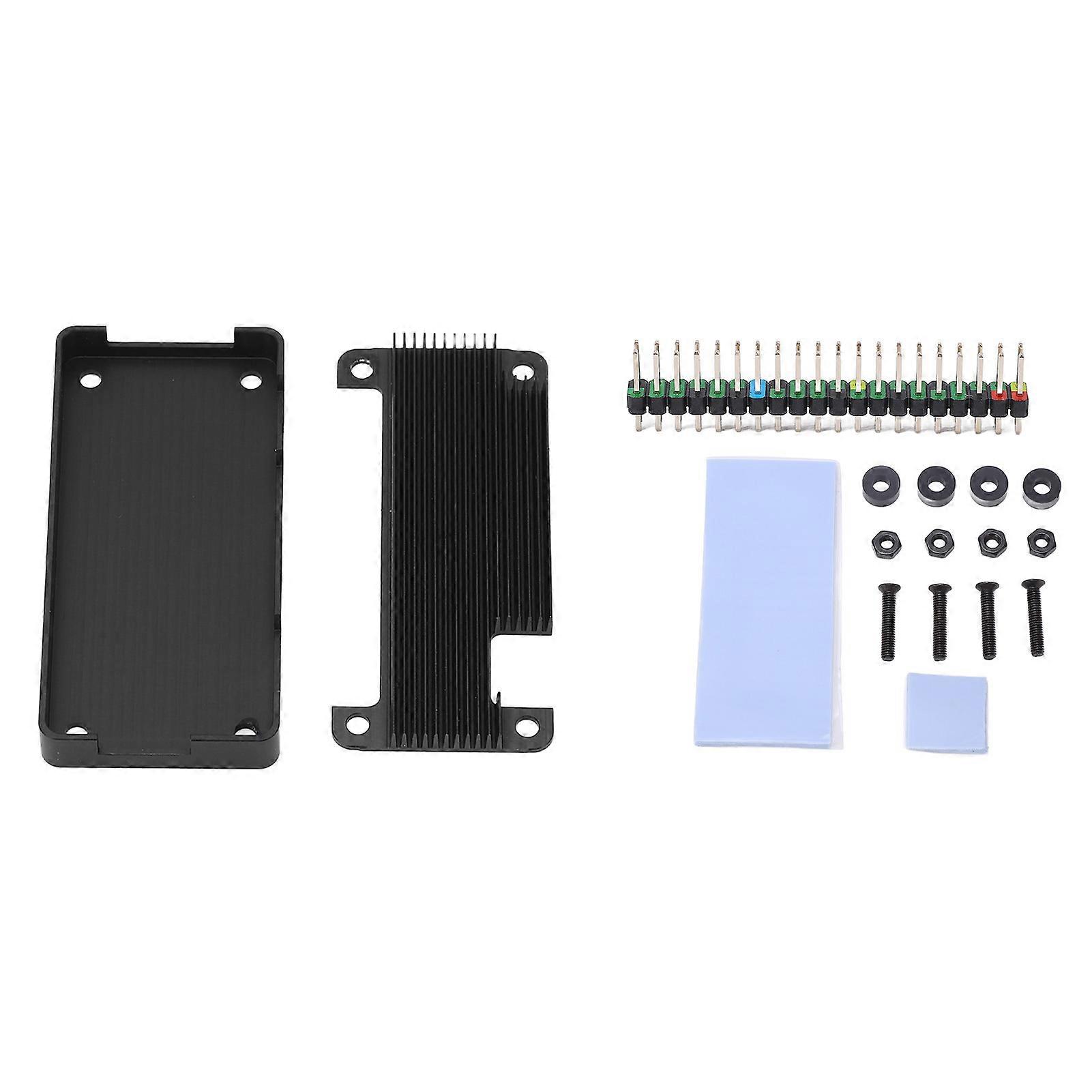 Aluminum Alloy Heatsink Case Passive Cooling Enclosure Pin Header for Raspberry Pi Zero