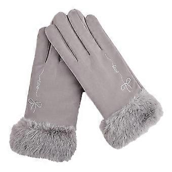 Skifahren Anti-Rutsch-Handschuhe Damen Winter Skihandschuhe Wasserdichte & winddichte Schneehandschuhe