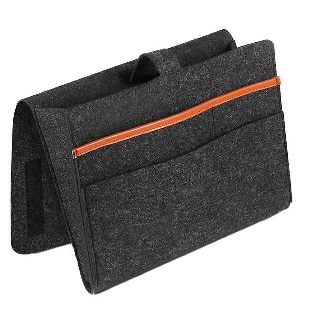 Sundries Bedside Storage Bag Felt Bedside Storage Hanging Bag