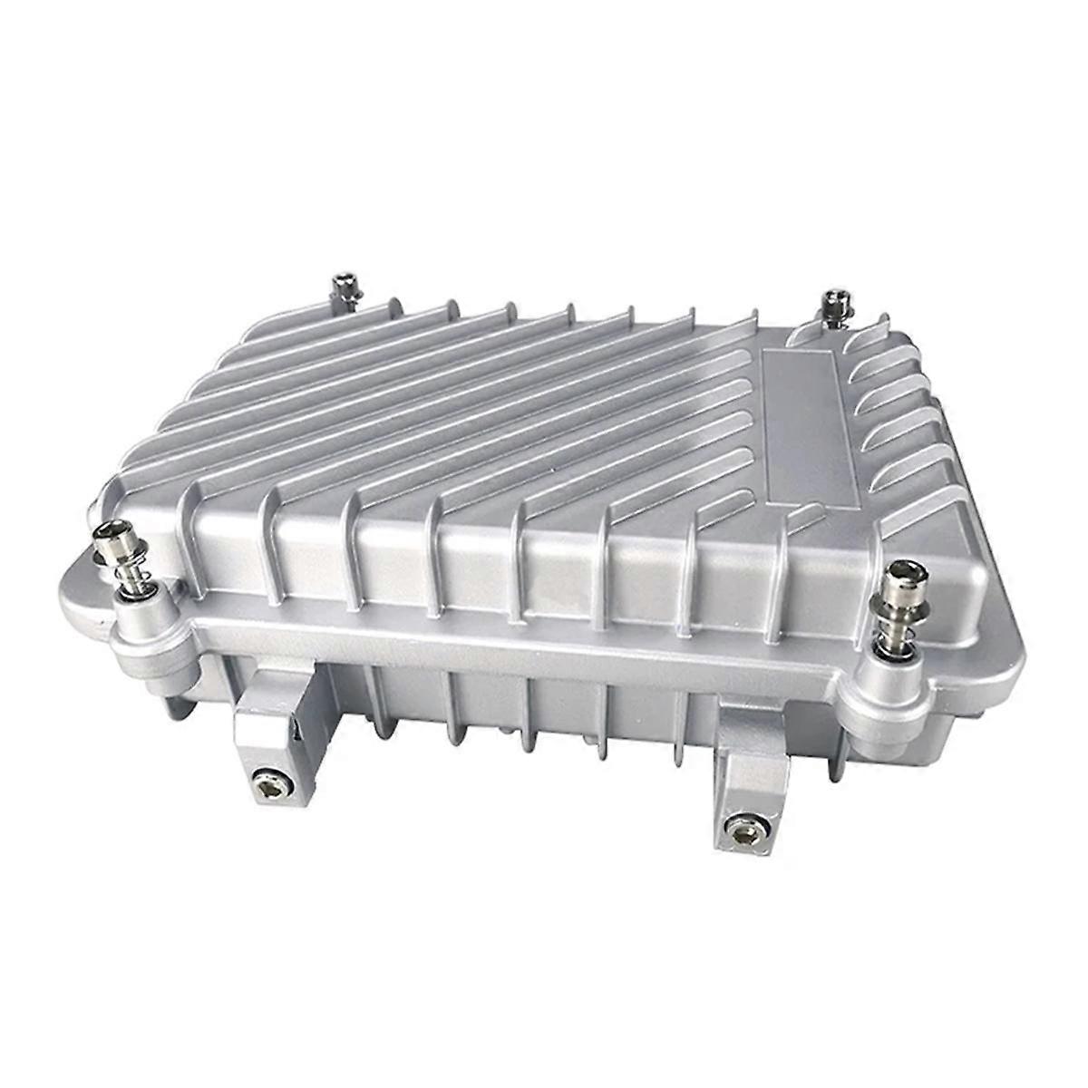Long Range Wireless AP Bridge Amplifier IP66 Waterproof Box Cast Aluminum Metal Housing for Communi