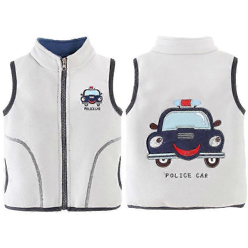 Children's Cute Plus Fleece Vest Autumn And Winter