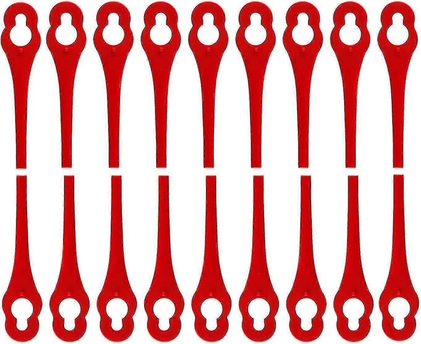 100 Pieces Replacement Blades Compatible With Your, Plastic Blades Compatible With Cordless Grass Trimmers