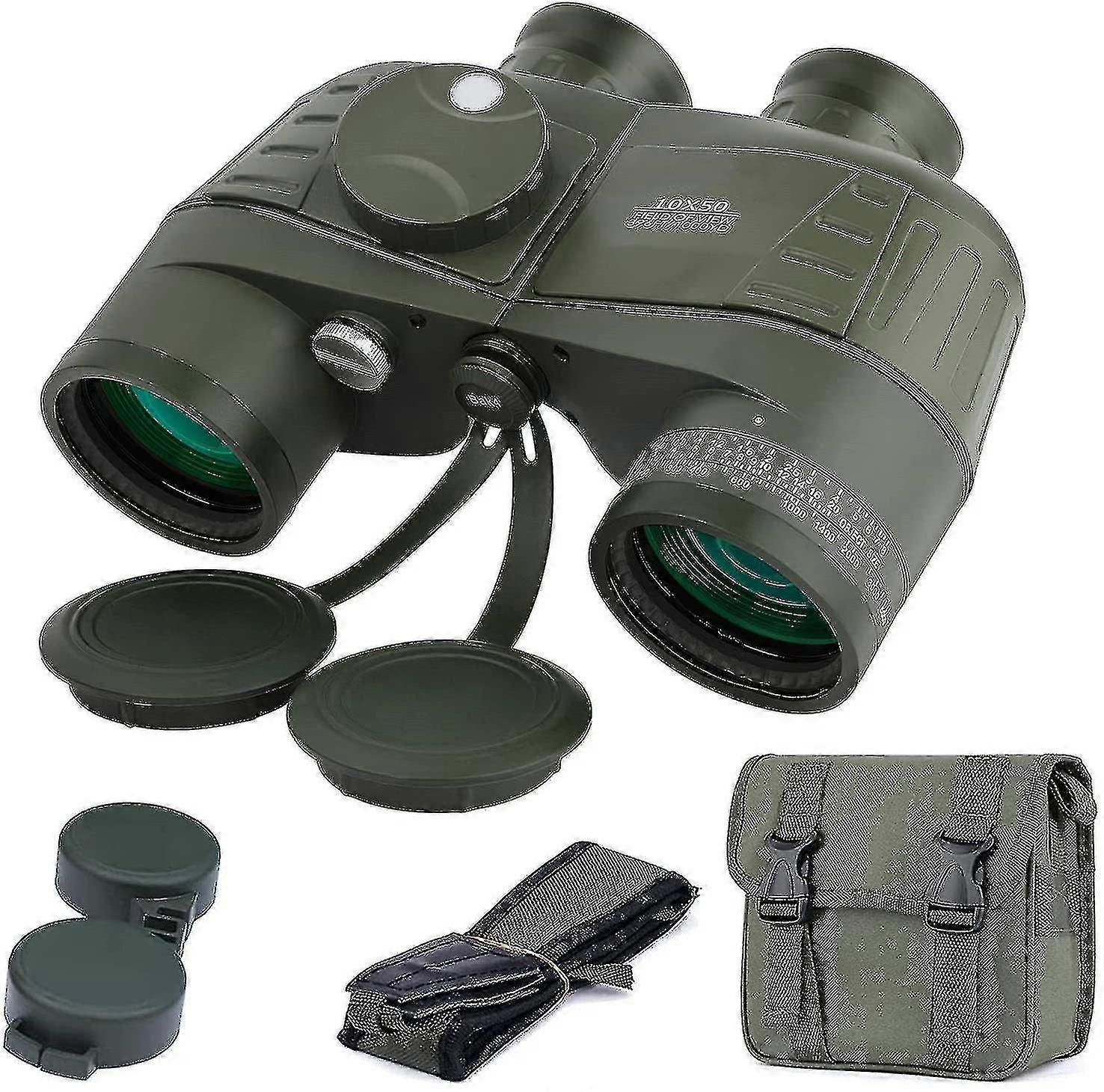 Marine Binoculars 1050, Military Binoculars With Rangefinder Compass B Tw