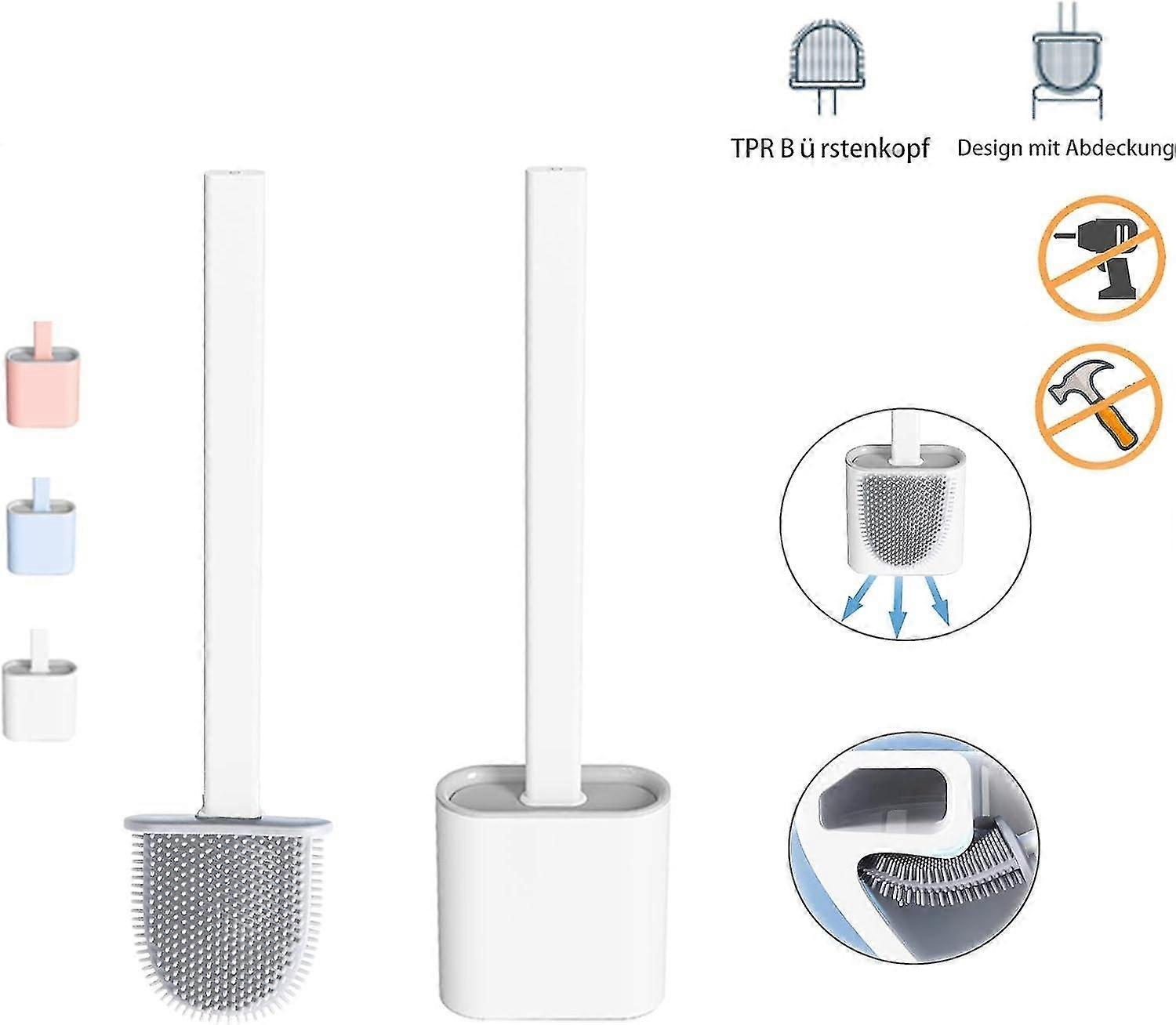 トイレブラシ シリコン製トイレブラシ トイレブラシ バスルーム用