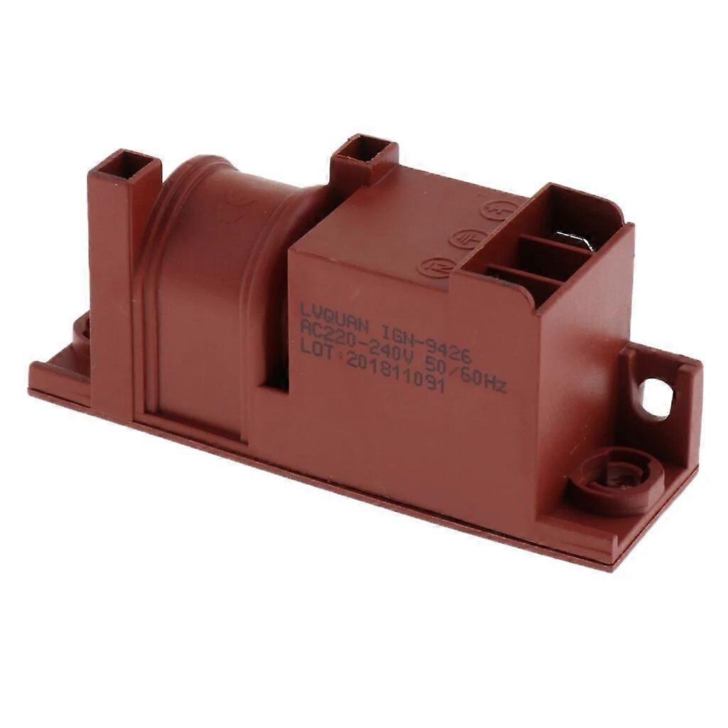 2-Terminal Connections Pulse Igniter Ensures Combustion system ignites safely Pulse Igniter BBQ Igniter Kit Parts Replacements