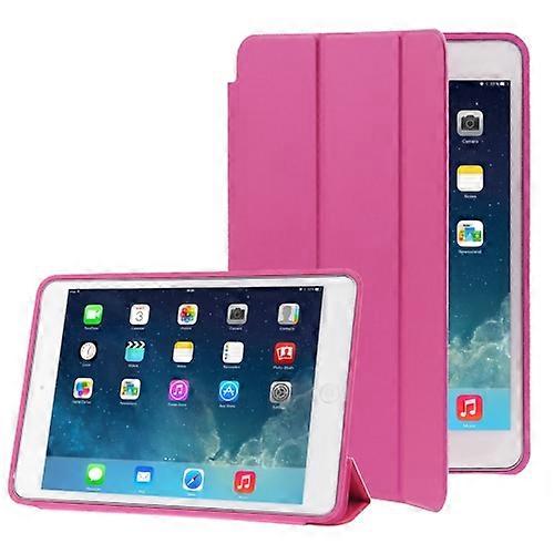 3-folding Naturally Treated Leather Smart Case with /Holder for iPad Air