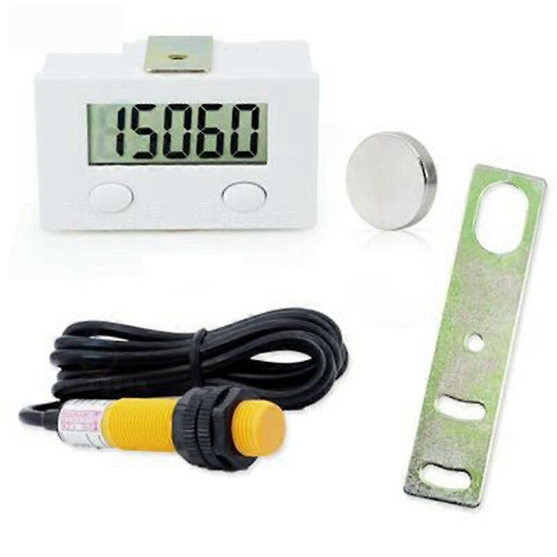5 Digit Digital Electronic Counter Puncher Magnetic Inductive Proximity Switch Fg