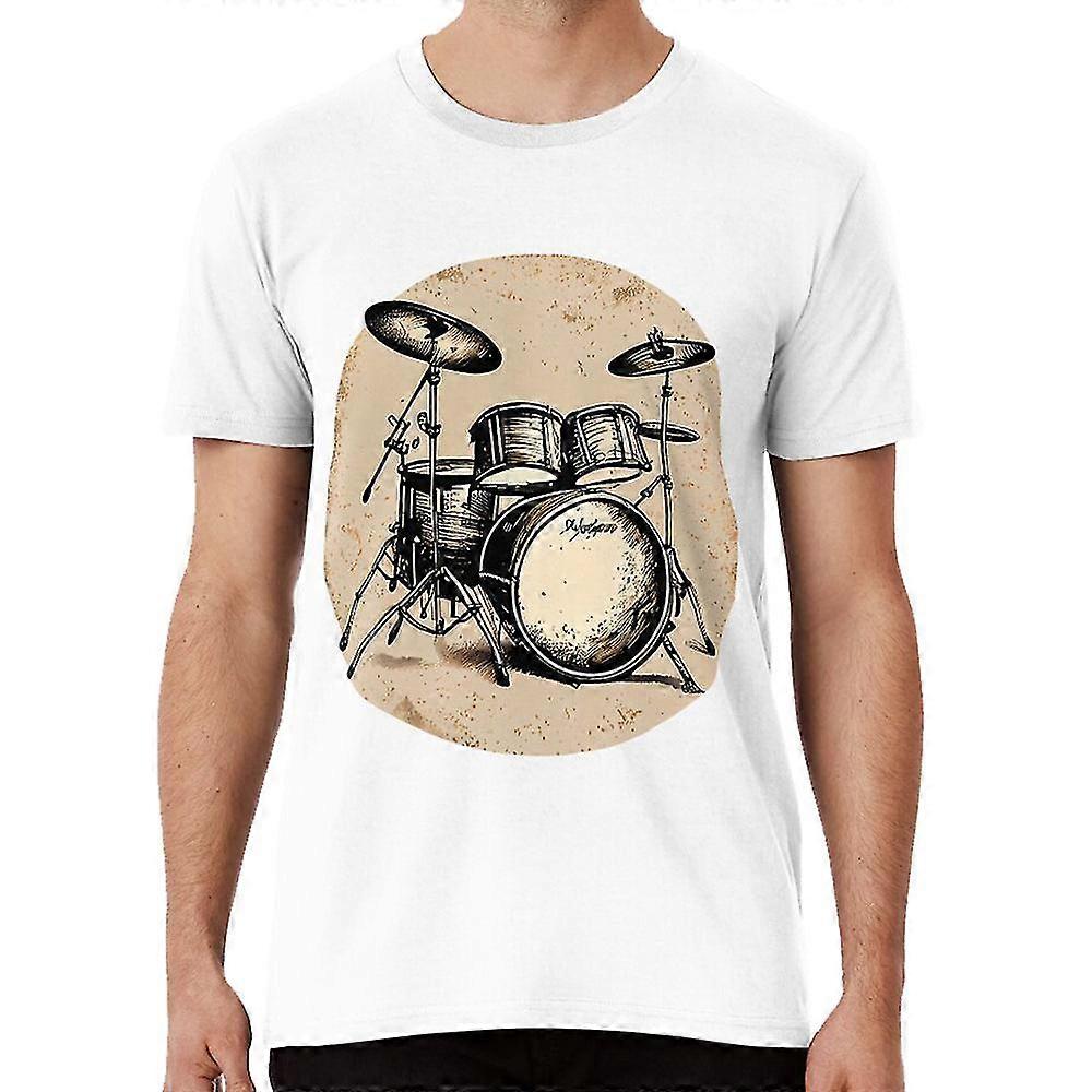 Drum kit t-shirt drum set drums percussion