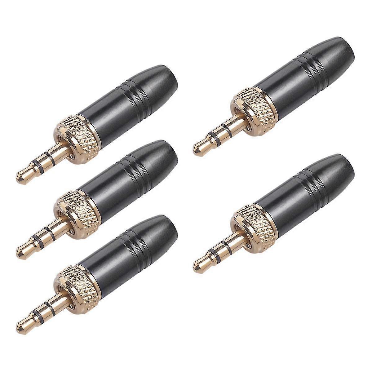 3.5mm Stereo Plug Connector Replacement Part Accessories 41x8mm Wireless for Microphone Cable Connecting