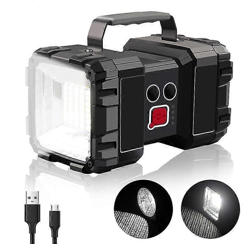 rechargeable usb led flashlight 10000mah 1200lm,7 modes[energy class a]