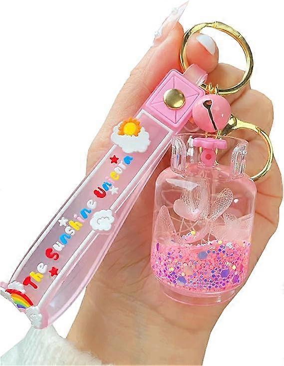 Bottle Decoration, Liquid Quicksand Handbag Accessories
