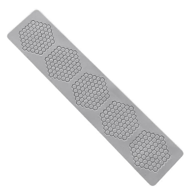 Lace Fondant Mould Not Easy to Deformate Eco-friendly Silicone Honeycomb Design Lace Mat for DIY KAESI KAESI