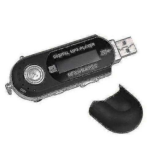 8gb Usb 2.0 Mini Lcd Flash Drive Mp3 Music Player With Fm Radio