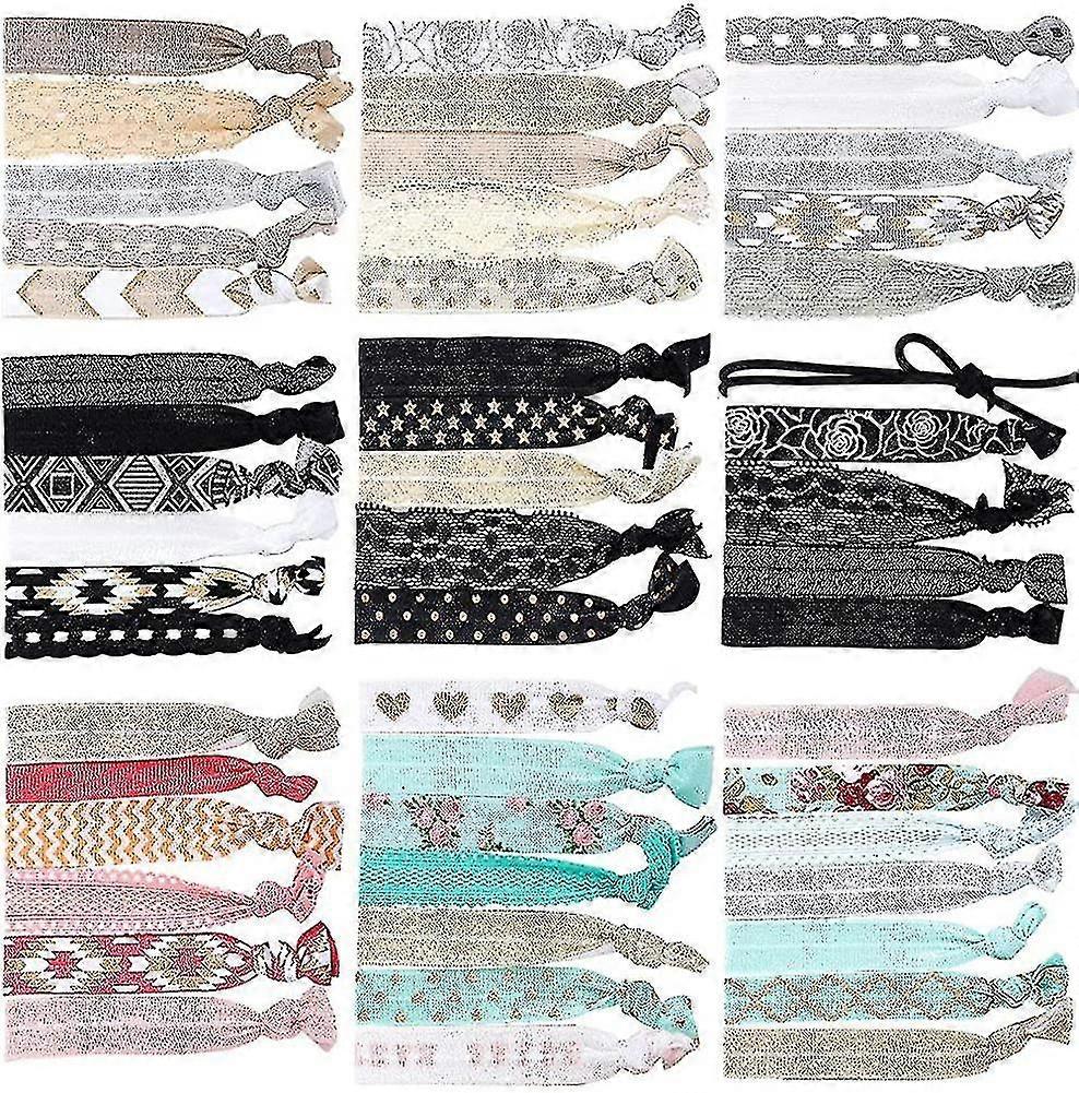 Elastic Hair Tie - Elastic Bands Ponytail Holder Super Soft Bands Hair Bands Hair Accessor Gift