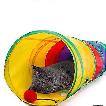 Cat Tunnel Pet Tube Collapsible Play Toy Indoor Outdoor Kitty Puppy Toys For