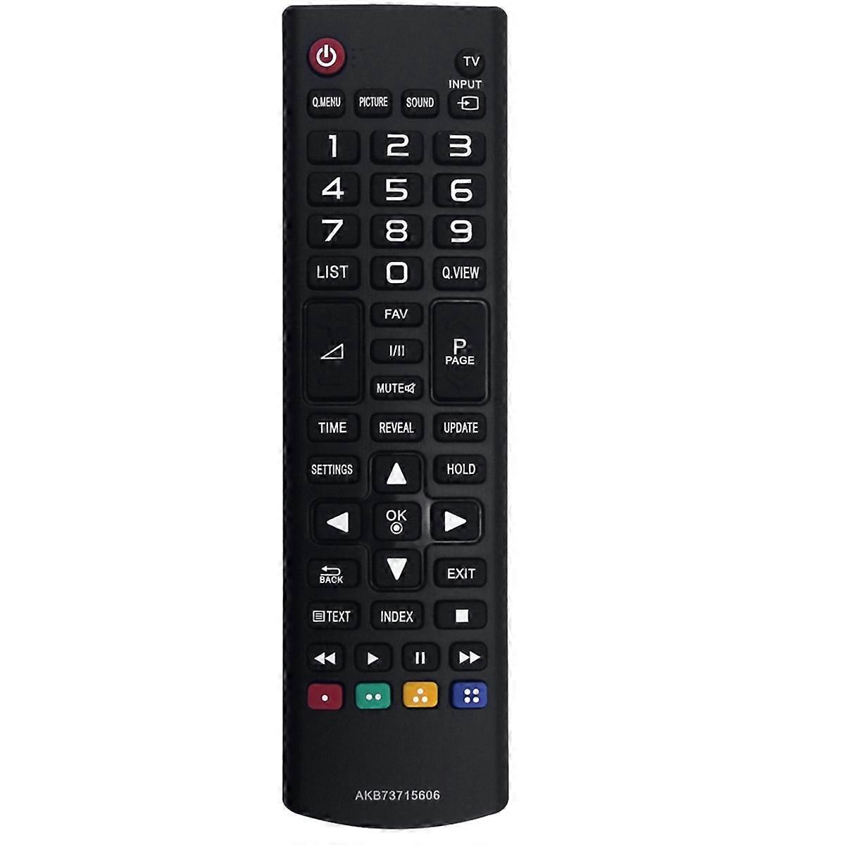 Replace AKB73715606 Remote Control for TV 19MN43D 22LX330C 22LY330C 22LY340C 22MA33D 22MT44D 22MT47