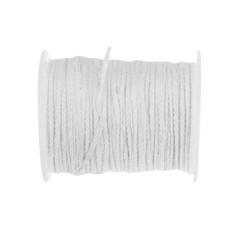 #24PLY/FT Braided Wick: 200 Foot Spool.Candle Wicks for Candle Making,Candle DIY