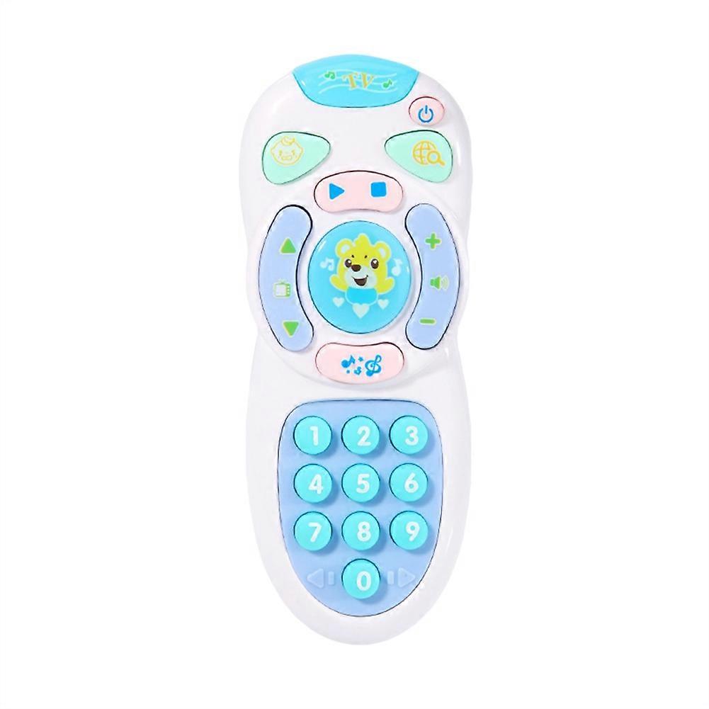 Simulation Electric Remote Control LED Music Mobile Phone Baby Interactive Toy KAESI