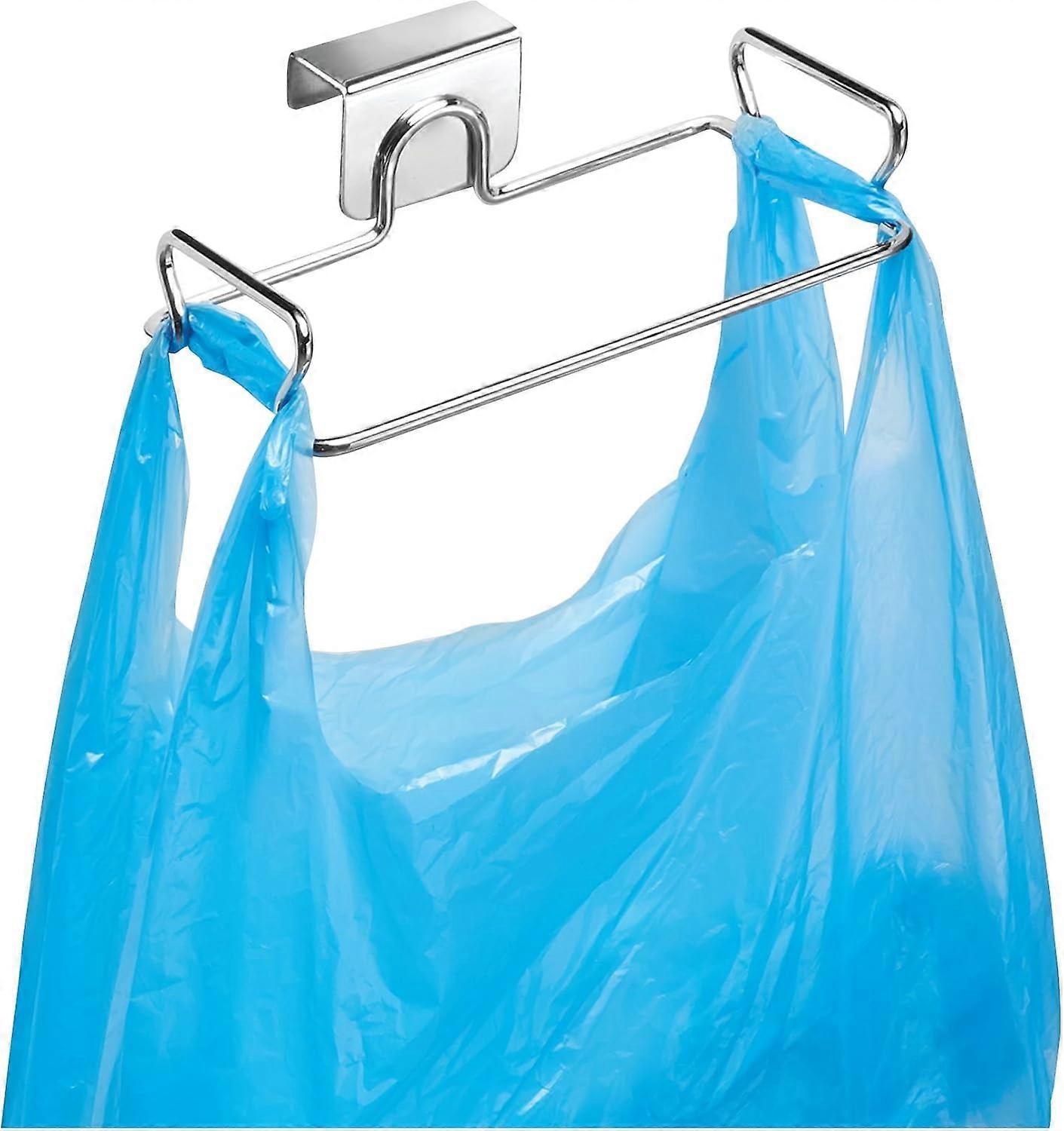 Sachet dispenser, small metal door storage, silver