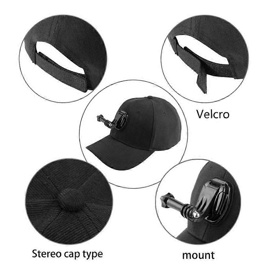 Baseball Cap Compatible with GoPro Hero Akaso Crosstour Campark