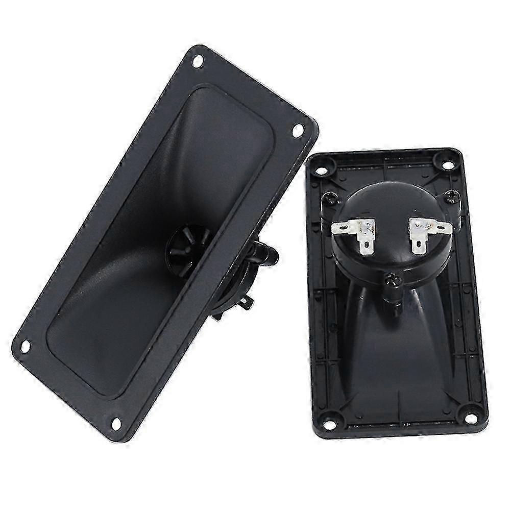 2 Adet Tweeters Hoparlör Piezoelektrik Tweeter Hoparlör 150W Seramik Buzzer Tiz Kare DIY Ses-İyi