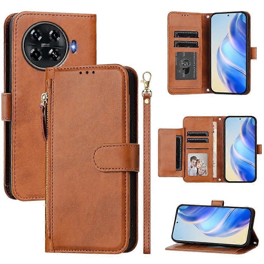 Wallet PU Case For Tecno Spark 20 Pro+ 4G