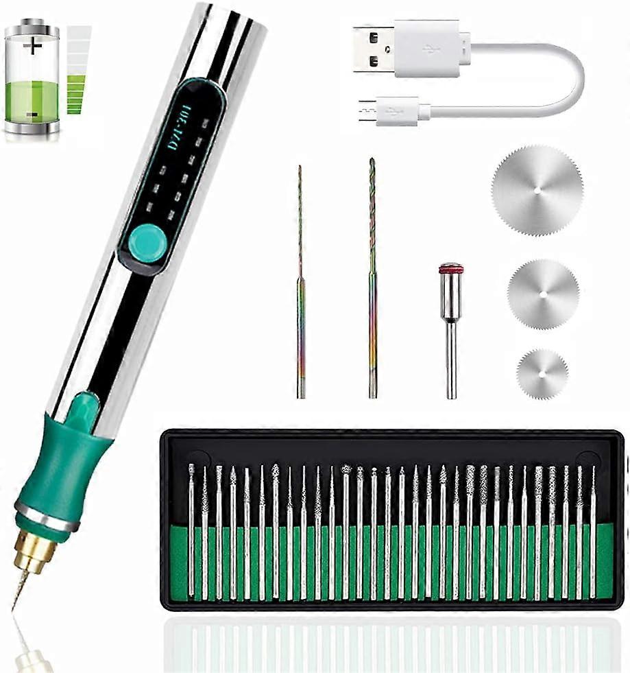 USB Rechargeable Engraving Machine, Mini Electric Engraving Machine Etching Pen Cordless R