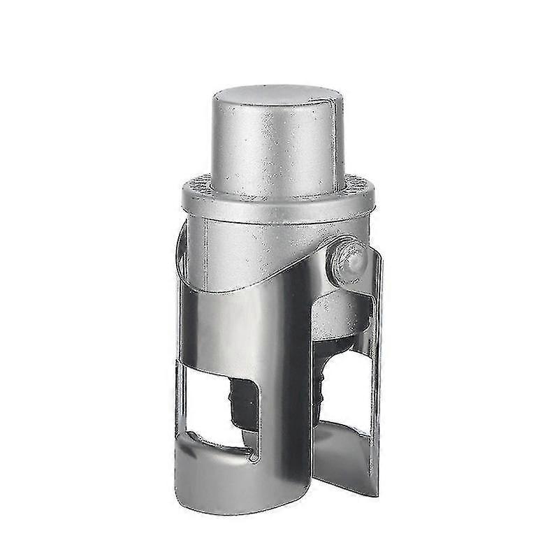 Champagnepropp i rostfritt stål, vakuumpropp med dubbelt öra