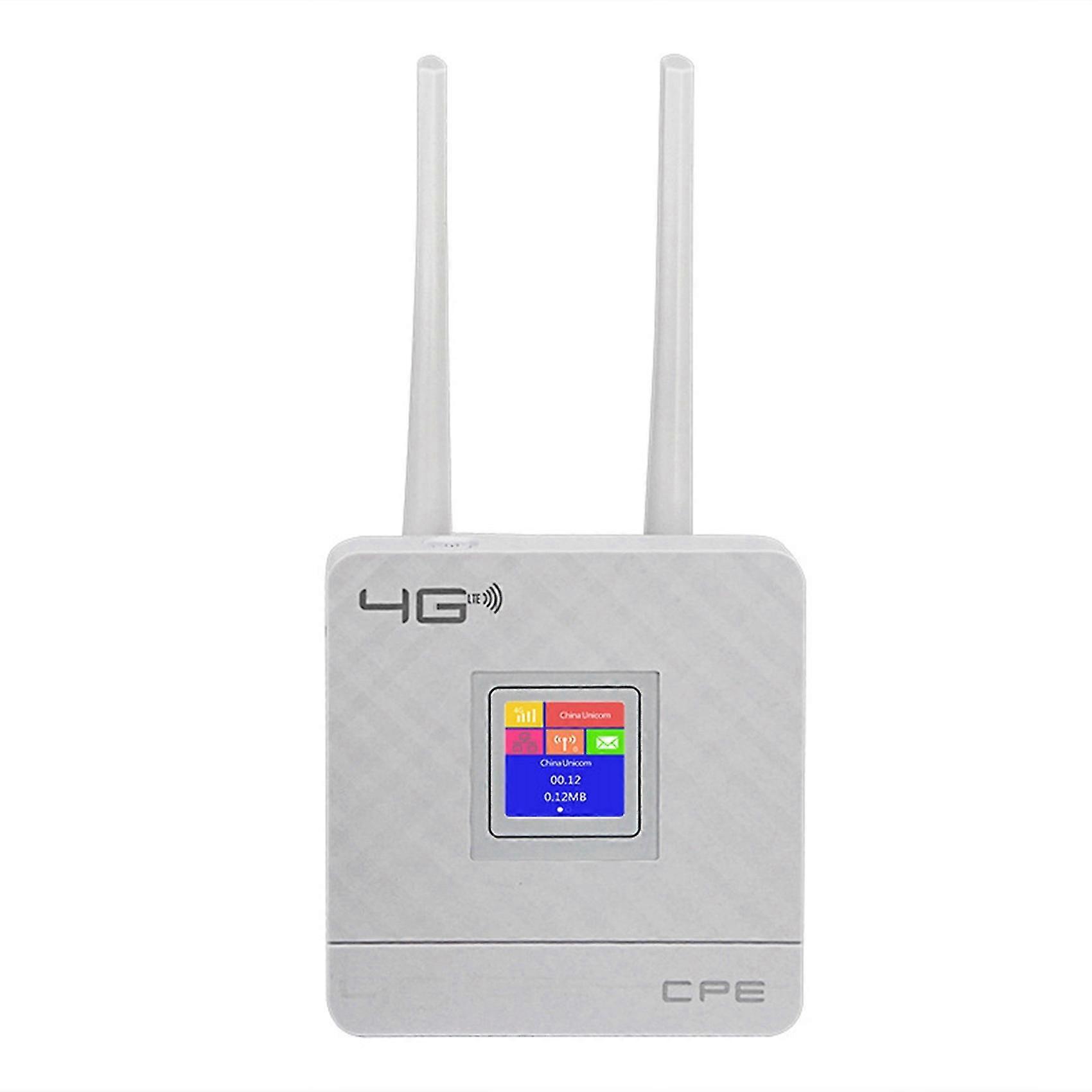 Cpe903 Lte Home 3g 4g 2 External Antennas Wifi Modem Cpe Wireless Router With Rj45 Port And Slot Us