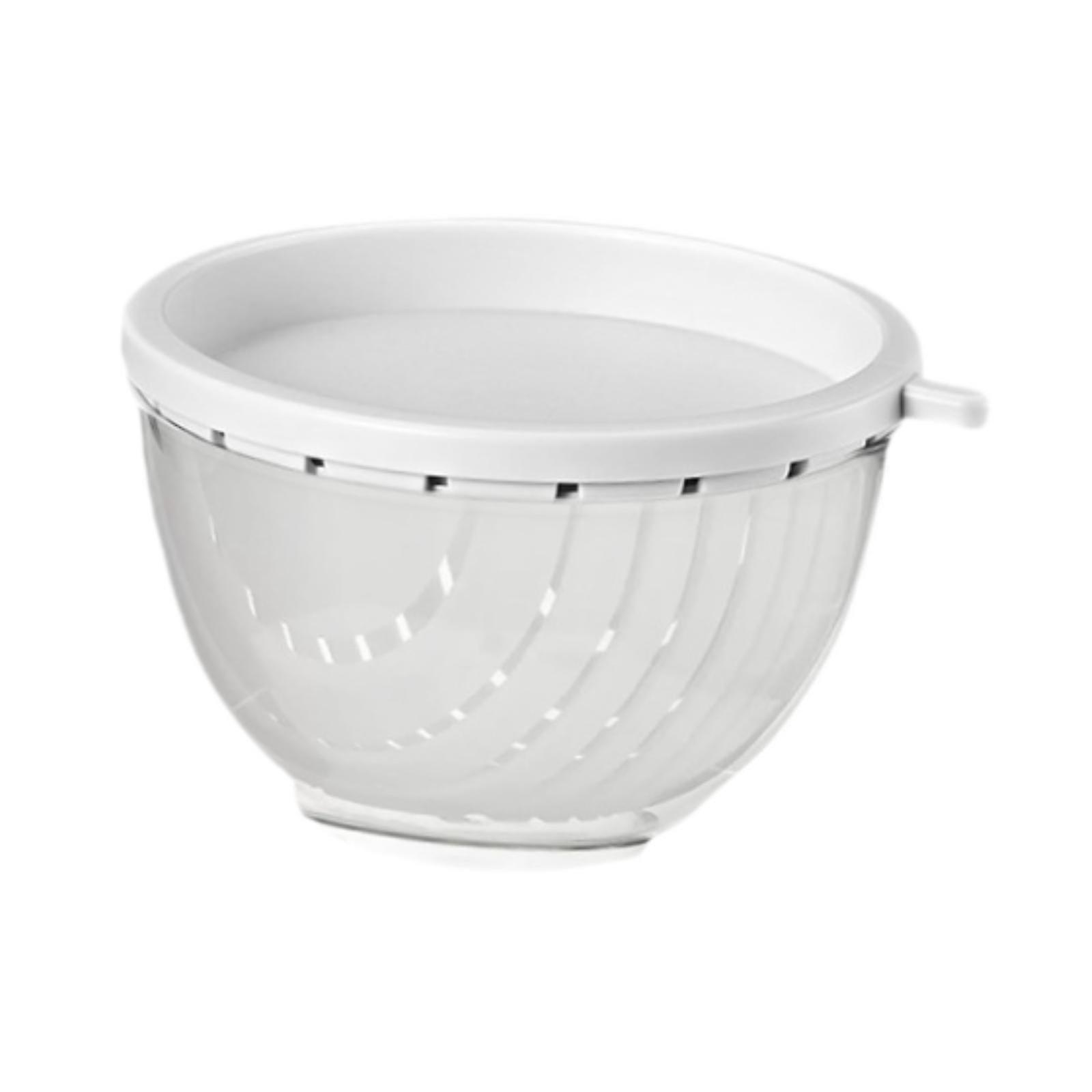 Salad Strainer Stackable with Lid Multifunctional for Fruits Pasta Vegetables S