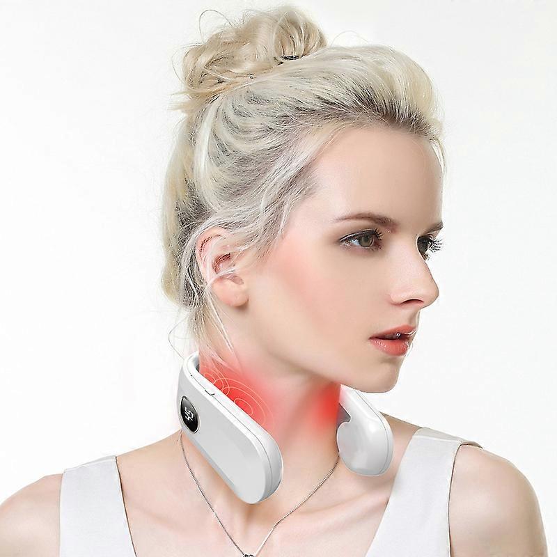 2-in-1 neck halter and neck warmer, 8000mah hand warmer, three-level temperature adjustment, rechargeable USB digital display neck warmer and hand war