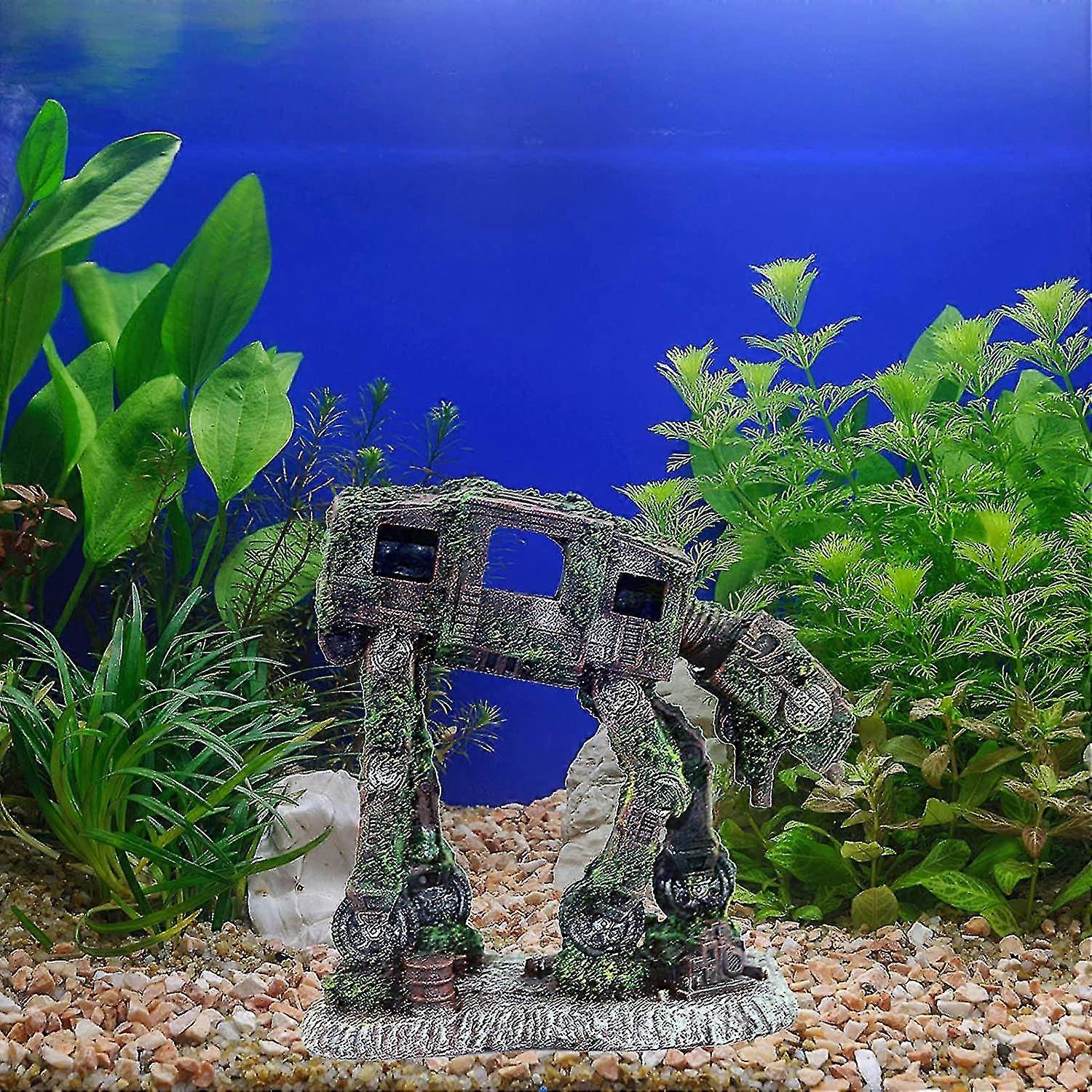H2Pro Aquarium-Dekoration Elefantenhaut – 20 Kg Steine Gemischt (klein & Groß), Für Aquarien