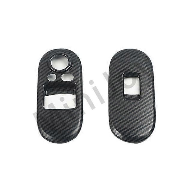 Car Window Lifter Switch Control Panel Cover Sticker For Mini One Cooper S JCW F56 Hatchback Car-Styling Auto Accessories