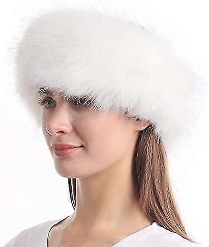 Women's Artificial Fur Headband Elastic Winter Earmuffs