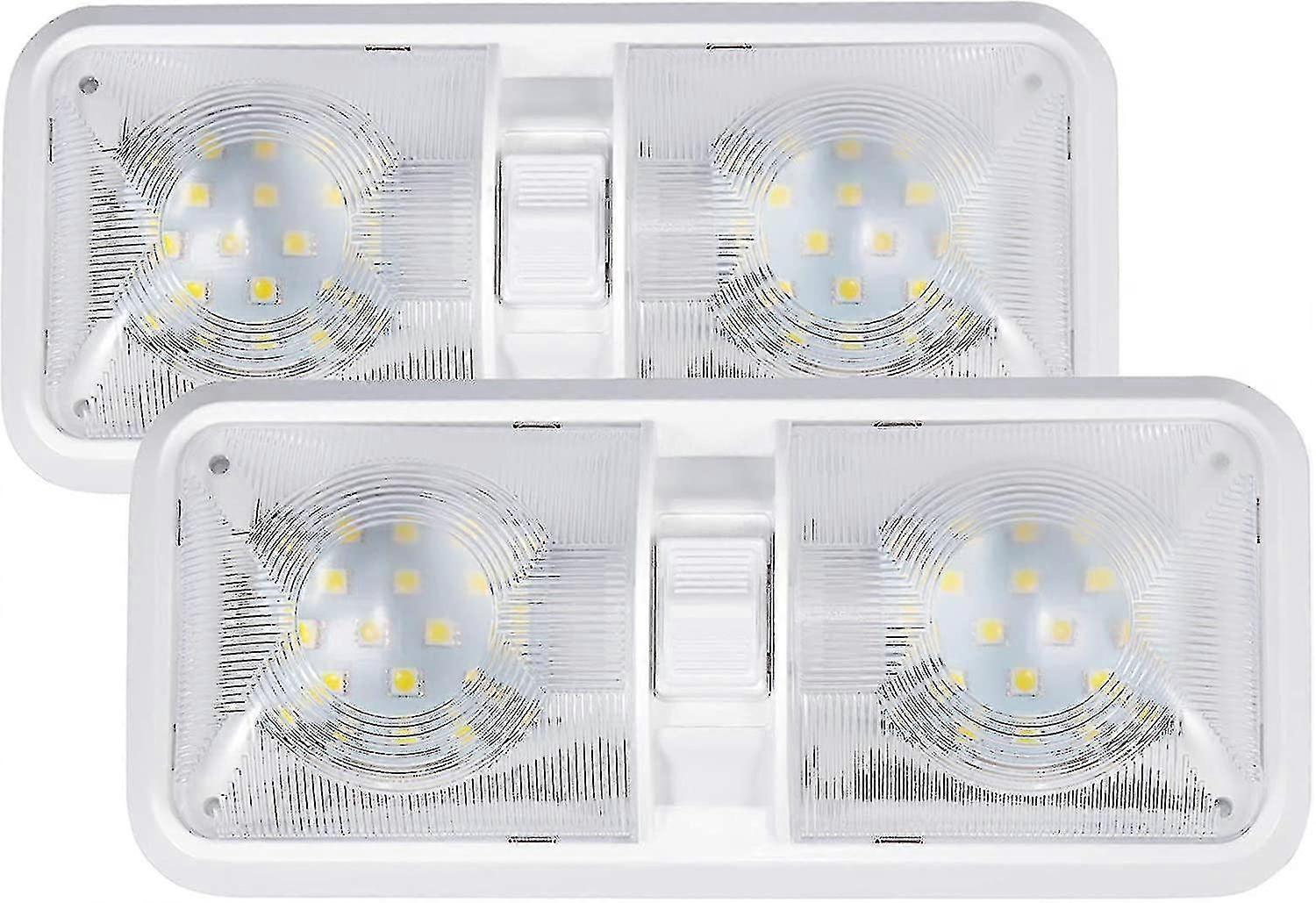 12v Led Interior Lights Camper Van Ceiling Light 12v 3.5w Led Switch 2 Pack