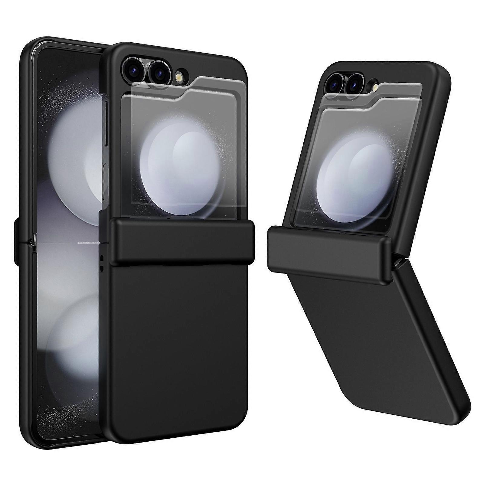 for Samsung Galaxy Z Flip 6 Case with Hinge Protection, Lightweight Full Body Protective Hard PC Cover for Samsung Z Flip 6