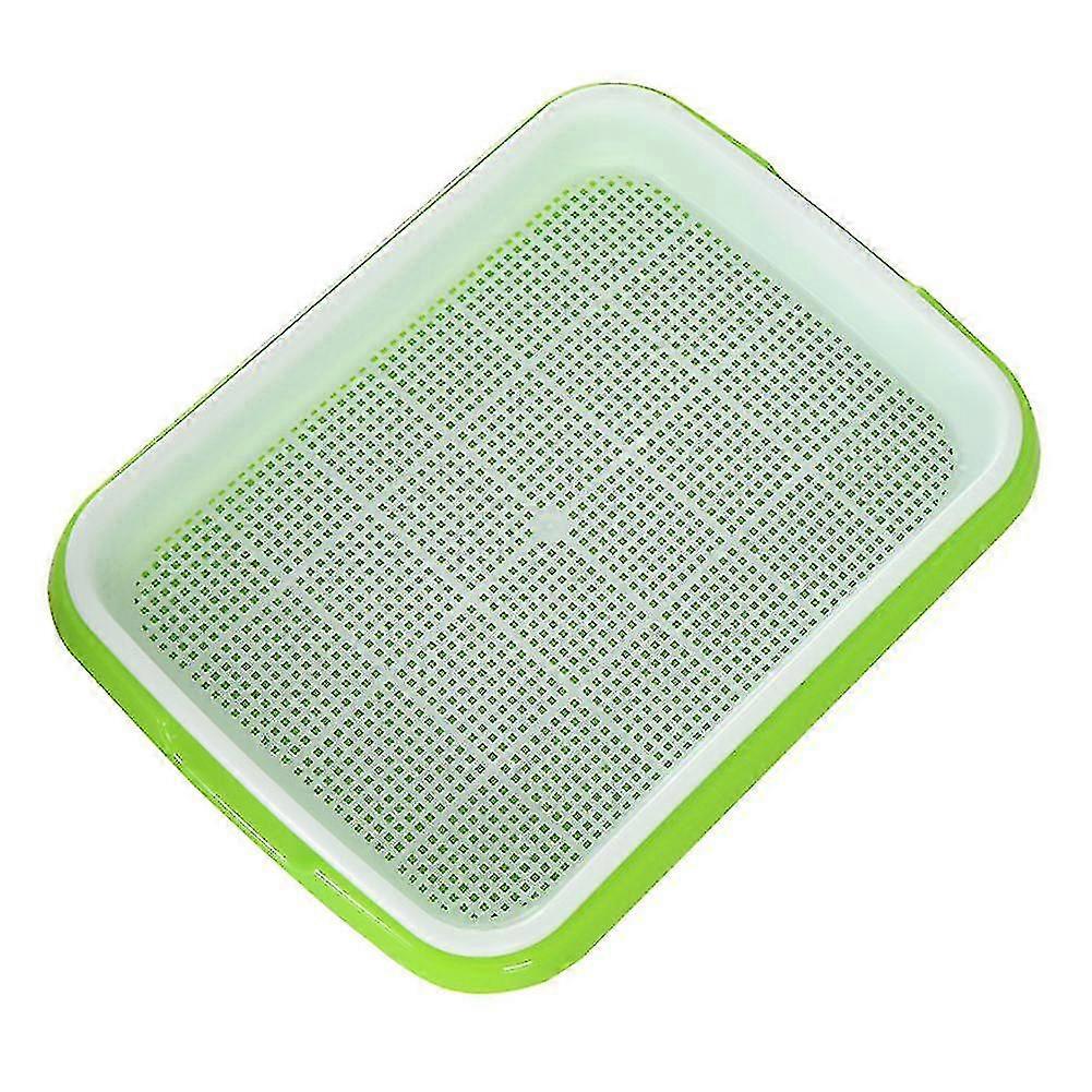 Seed Sprouter Tray Plant Germination Trays Double Layer Hydroponics Basket