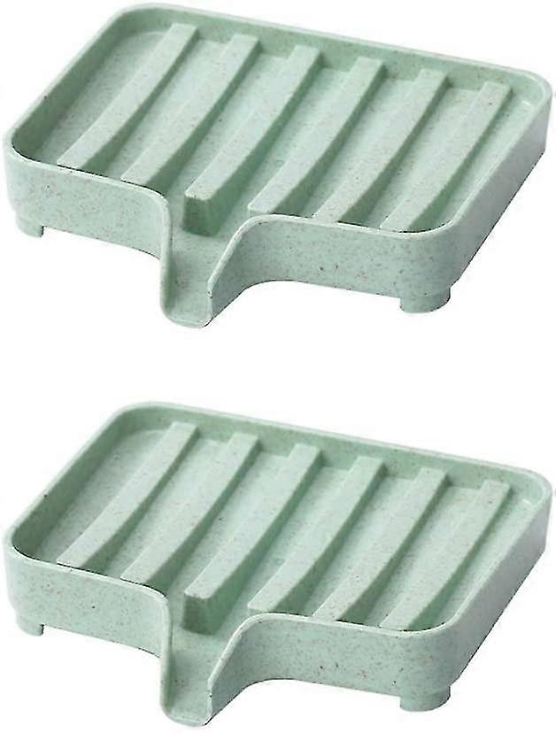 2 Pieces Draining Soap Dish