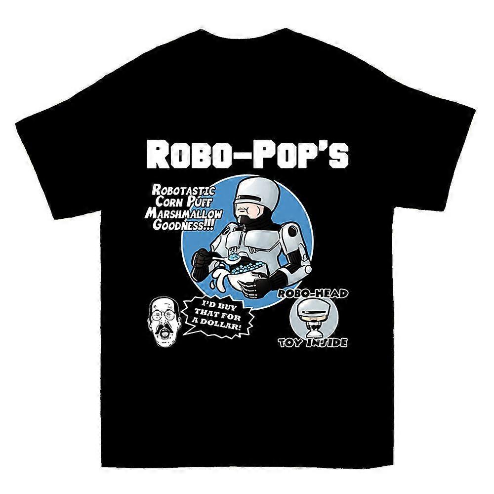 Robopops Cereal Box Mashup T-shirt