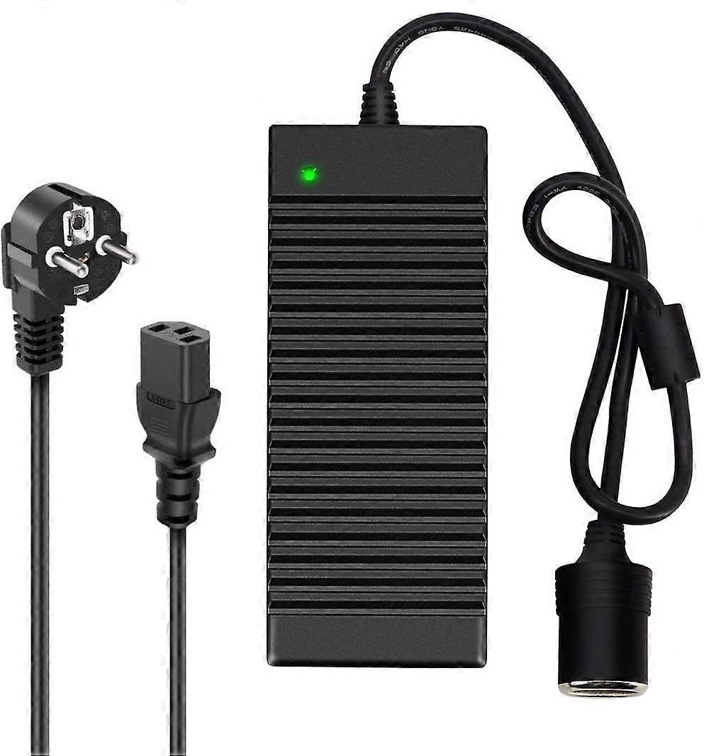 ZRUXE AC to DC 12V/10A 120W Adapter Converter Car Cigarette Lighter Plug Socket Transformer Power Converters