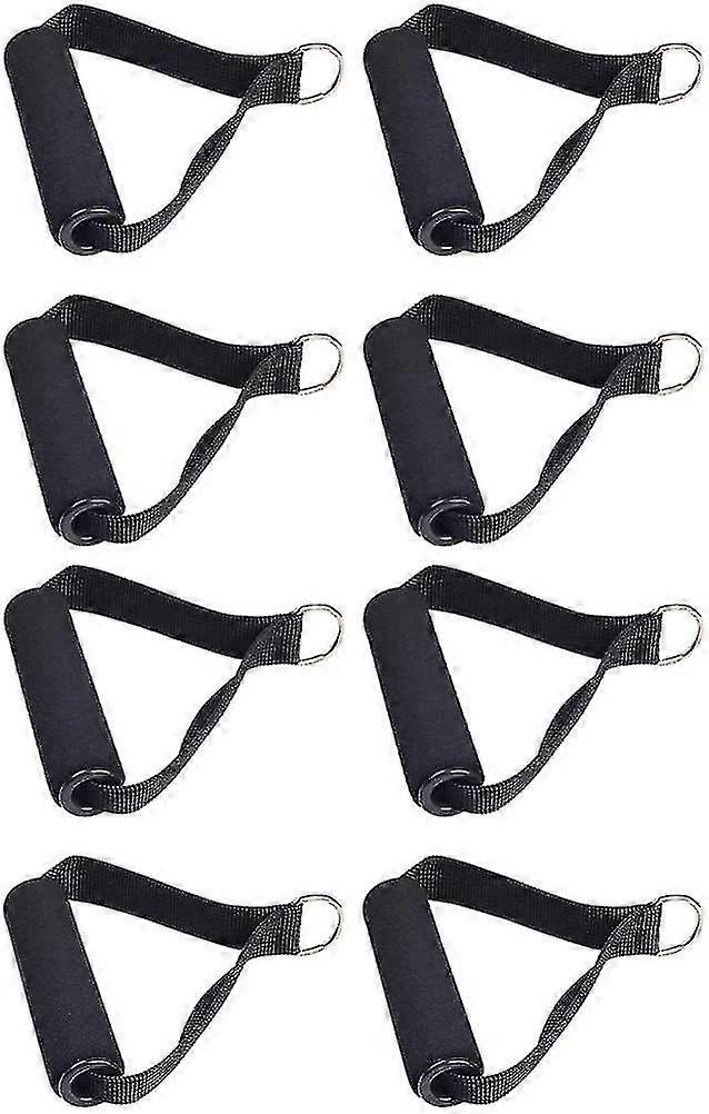 Resistance Band Handles Plastic D Ring Exercise Strap Foam
