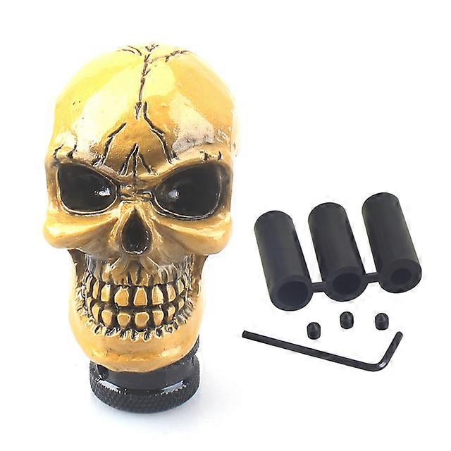 Skull gear shift knob car manual shift lever shift lever auto parts decorative knob shift knob