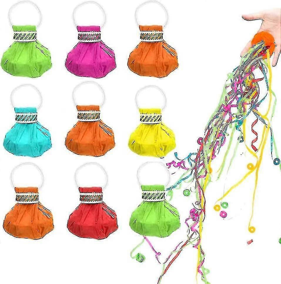 Hand Throw Streamer 10 Pieces Throw Streamers Party Streamers Confetti Streamers For New Years Shows 100% NEW